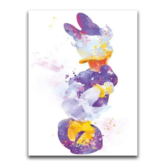 YIKELA DIY Cartoon Sketch 5D Diamond Mosaic Square Embroidery Painting Cross Stitch Home Decor Wall | Дом и сад