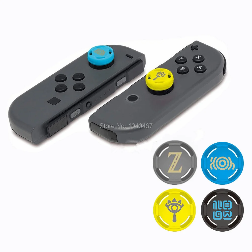 4 шт силиконовые накладки на джойстик чехол для джойстика Thumbsticks Аналоговые