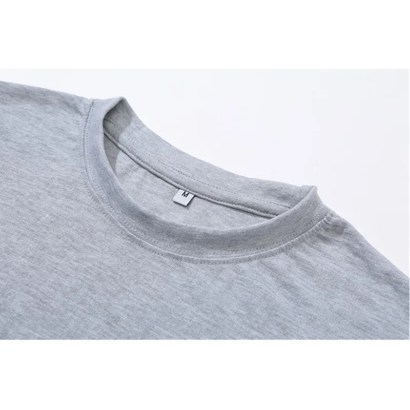 Мужская футболка с короткими рукавами США Размер 9 цветов 100% хлопок коротким