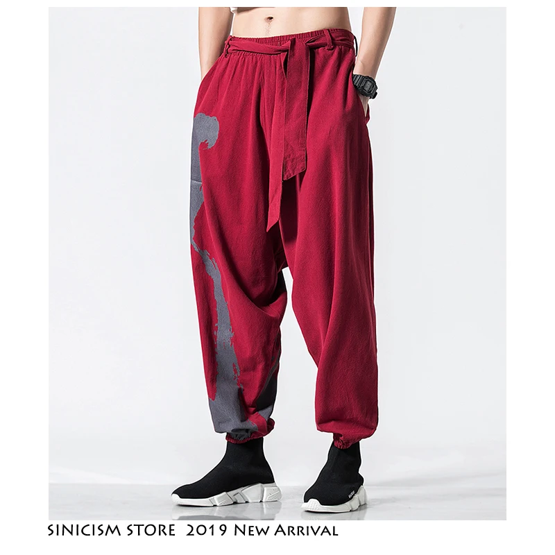 Sinicism магазин мужские хип хоп уличные джоггеры брюки 2019 s свободные Harajuku шаровары