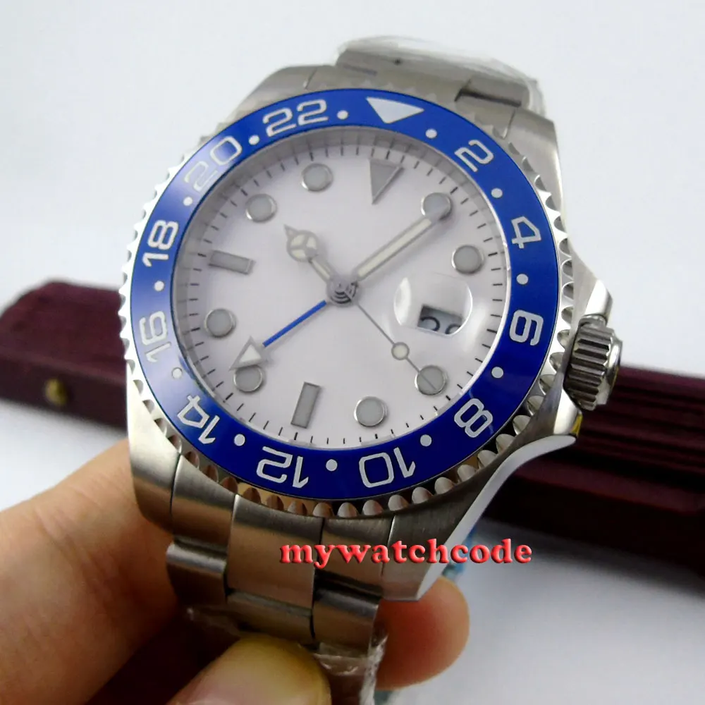 Часы мужские стерильные с синим керамическим циферблатом 43 мм 357|watch automatic men|watch