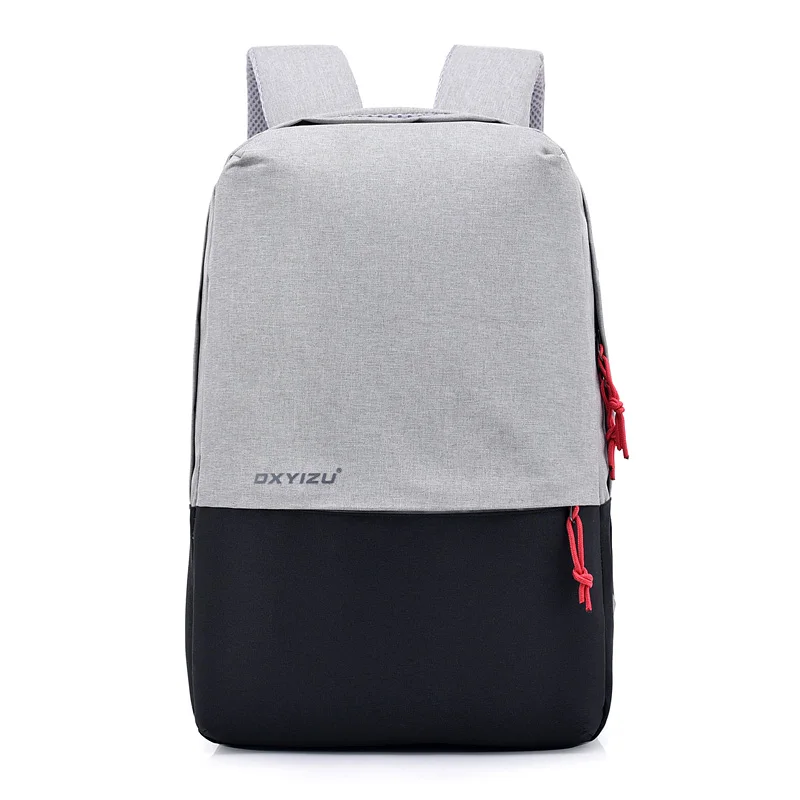 Новый лоскутный мужской рюкзак для ноутбука с защитой от кражи полиэстер большая