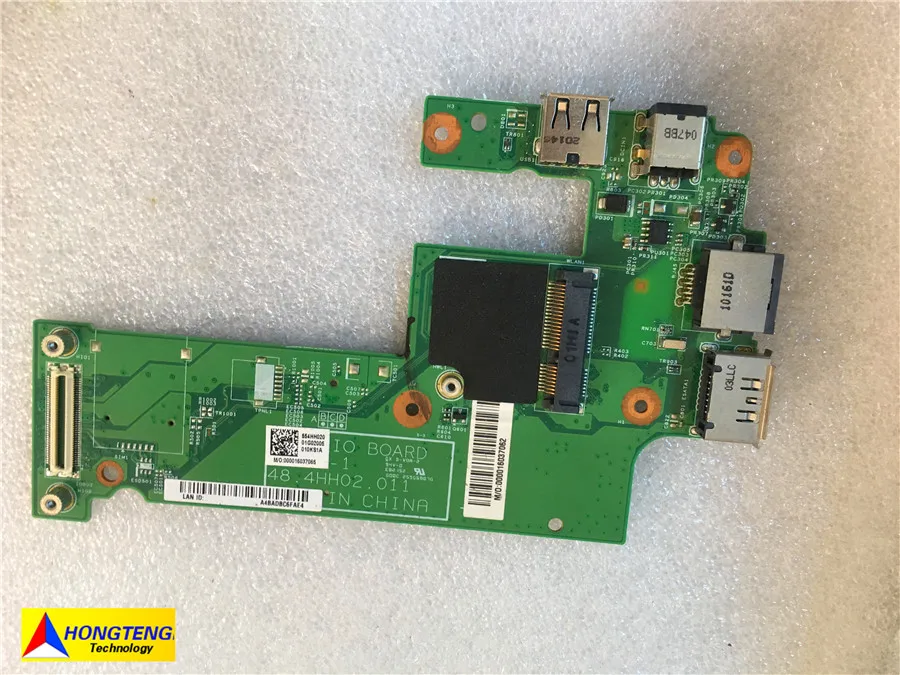 Оригинал для ноутбука Dell inspiron 15R N5010 M5010 Usb Ethernet плата ввода вывода разъем питания