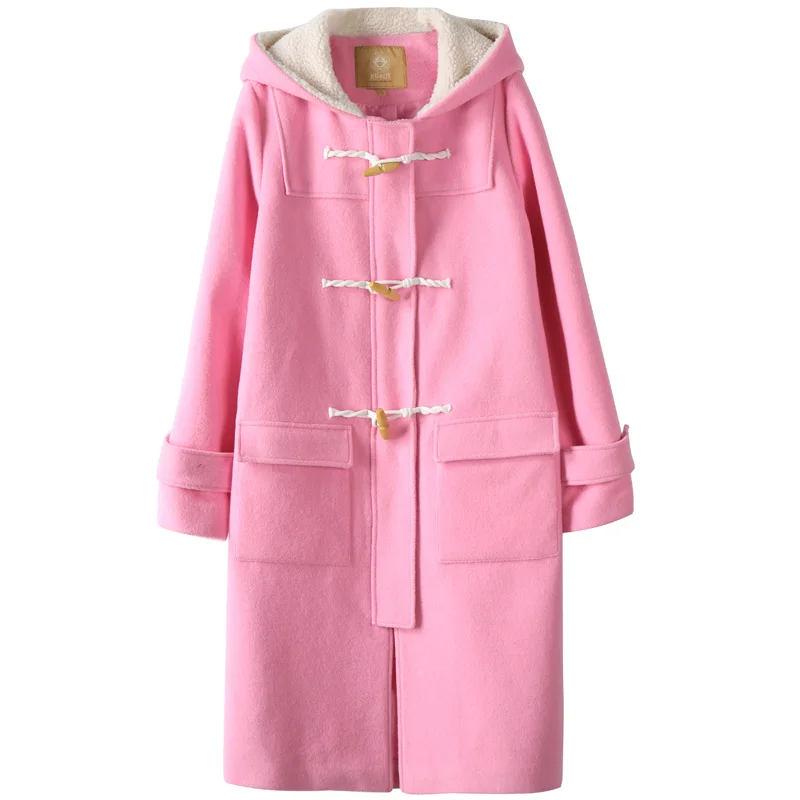 ELFSACK женские зимние шерстяные пальто консервативный стиль женская Смешанная