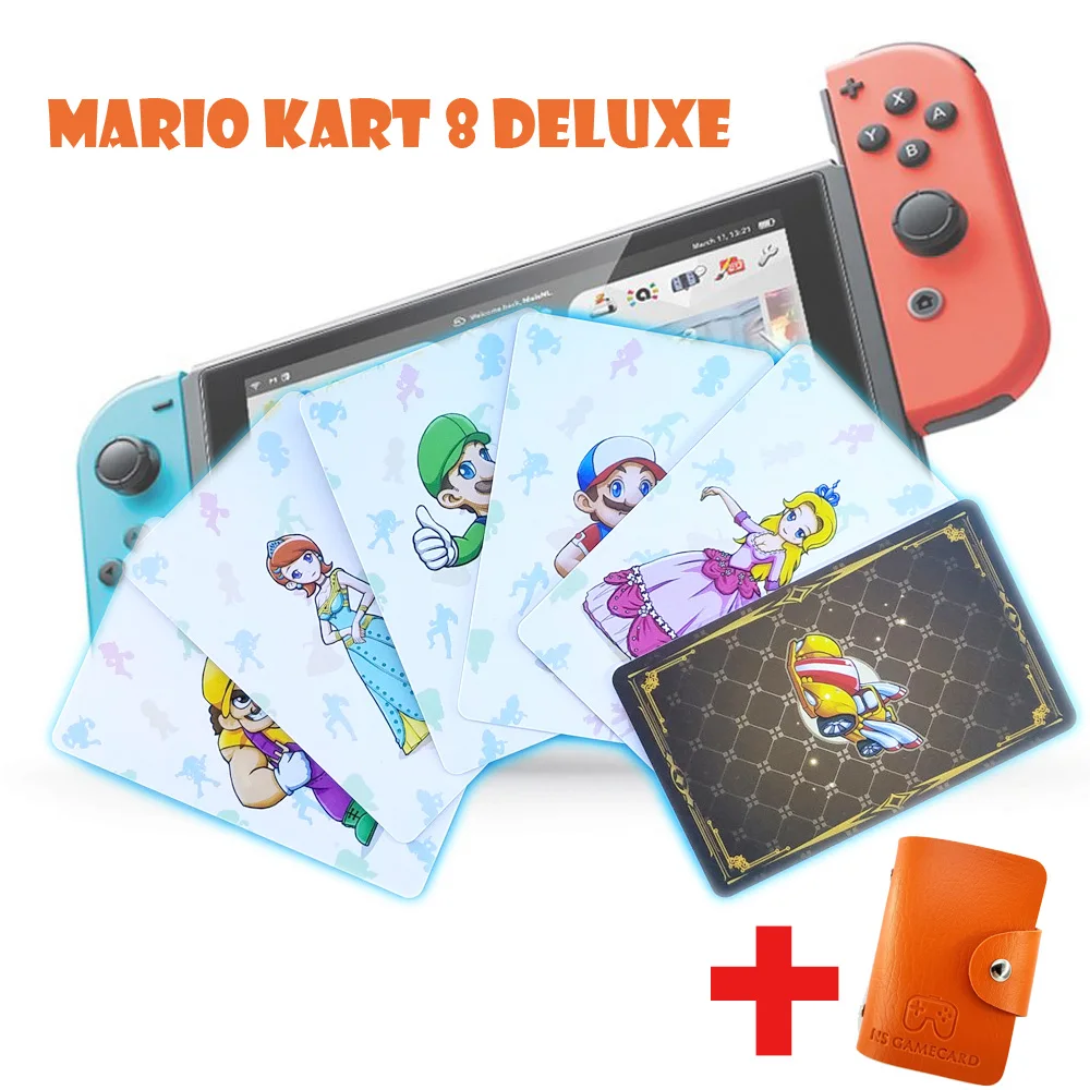 

8 игровых карт NFC, совместимых с Switch NS Mario Cart 8