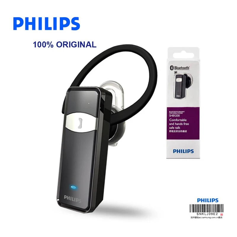 Оригинальные Беспроводные Наушники PHILIPS SHB1200 с поддержкой музыки шумоподавления
