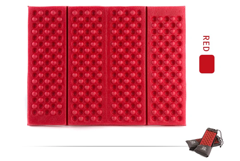 Naturehike Outdoor Ultralight Folding Camping Mat Foam Cushion Moistureproof Mattress Egg Slot Design Comfortable Sitting Pads