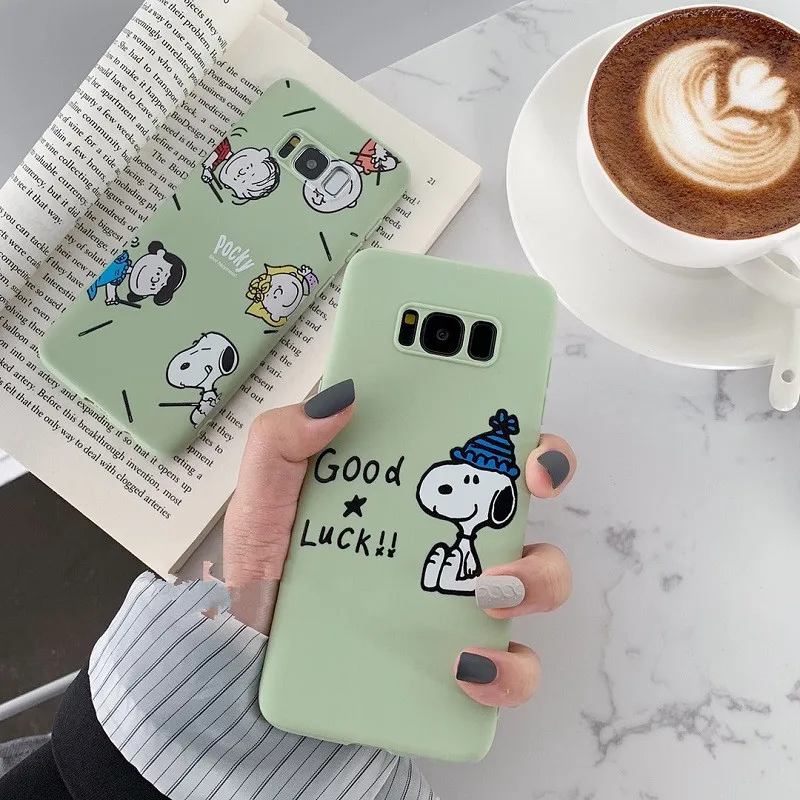 Наши предложения для samsung S10 Plus чехол с рисунком арахис телефона s Galaxy S8 S9 Note 8 9