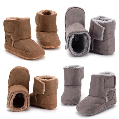 Fashion Winter Boots Baby Boy Girls Soft Sole Booties Snow Infant Toddler Newborn Crib Shoes |