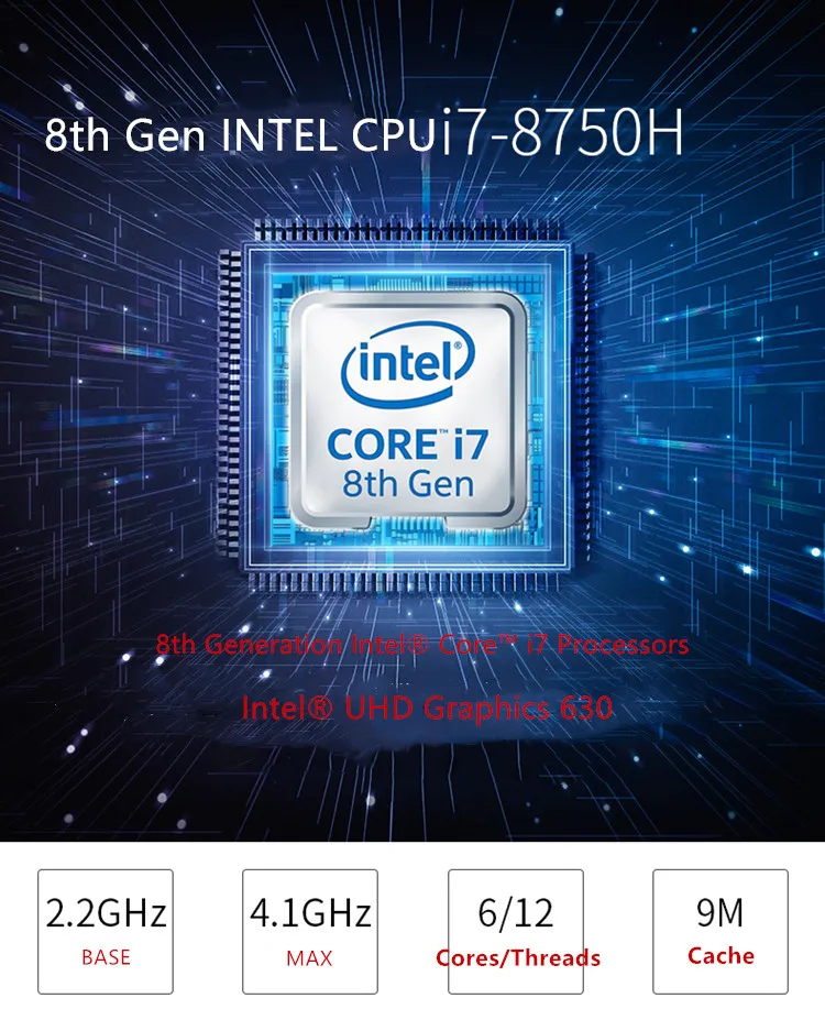 Soarsea мини ПК с intel 8th Gen i7 8750H 6 core 12 нить DDR4 2600/NVME Windows10 настольный компьютер ГМДИ mini DP