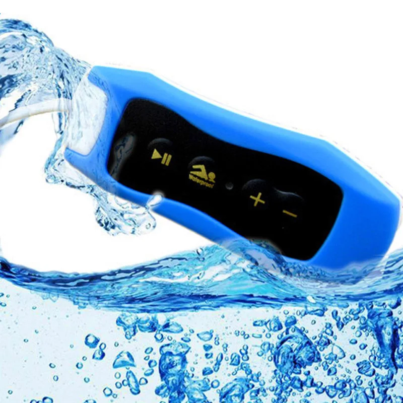 NICOT Water Resistant MP3 Music Player with IPX8 FM Radio for Swim Diving Sport Clip Players | Электроника