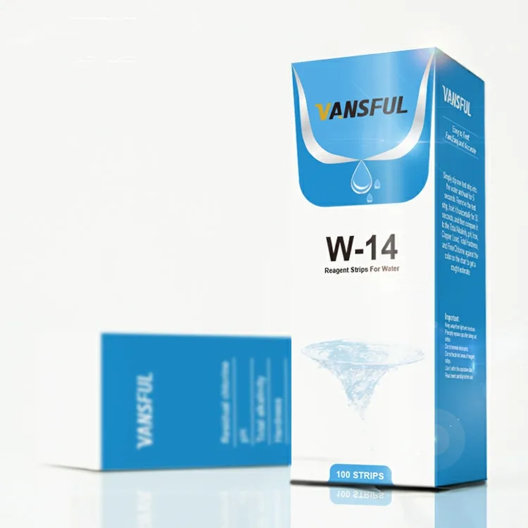 14 тестер воды полоски бумага остаточный хлор ph общая Щелочность твердость железо