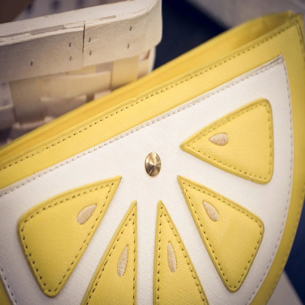 Maison Fabre Sweet Summer Leather Shoulder Bag Women Cute Fruit Packet Chain Orange Watermelon 2020 | Багаж и сумки