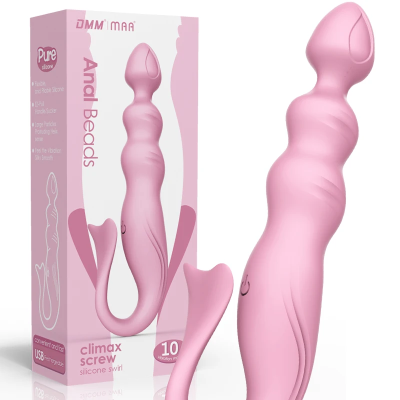 Анальные шарики вибратор простаты G Spot клиторальный массажер стимулятор для