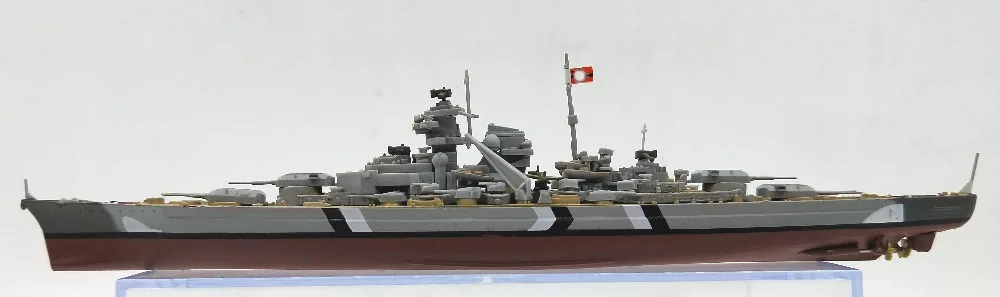 Суперценный тонкий редкий 1:1000 немецкий морской боевой корабль из сплава Pesmarck