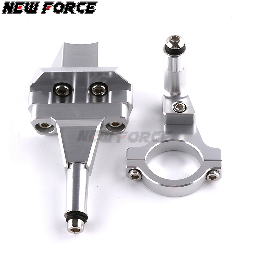 

Motorcycle Accessories CNC Aluminum Alloy Steering Damper Stabilizer Mounting Bracket Kits For Kawasaki Ninja 400 2018-2019
