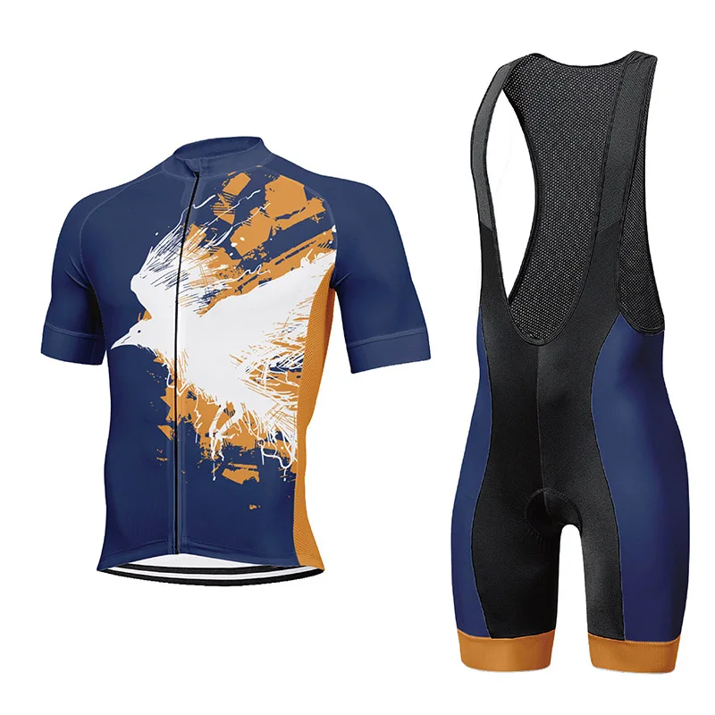 

Runchita Summer Cycling Jersey Set Clothing MTB Bicycle Clothes Wear Maillot Ropa Ciclismo Men Cycling Set