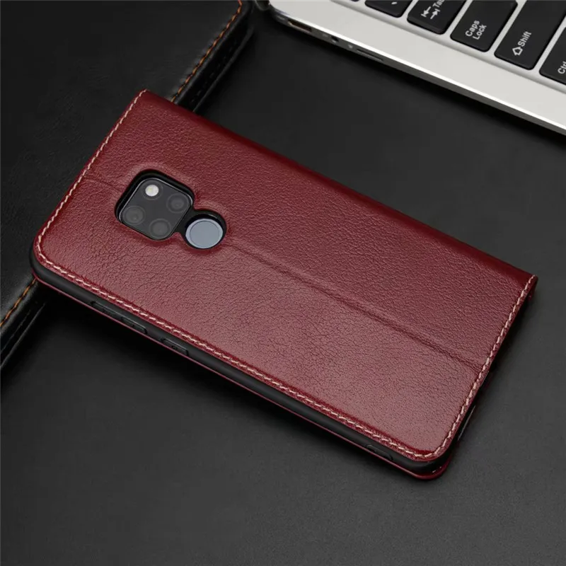 Натуральная кожа флип-чехол чехол для huawei mate 20 Pro Магнитный Магнит оконные Чехлы для huawei mate 20 x mate 20X