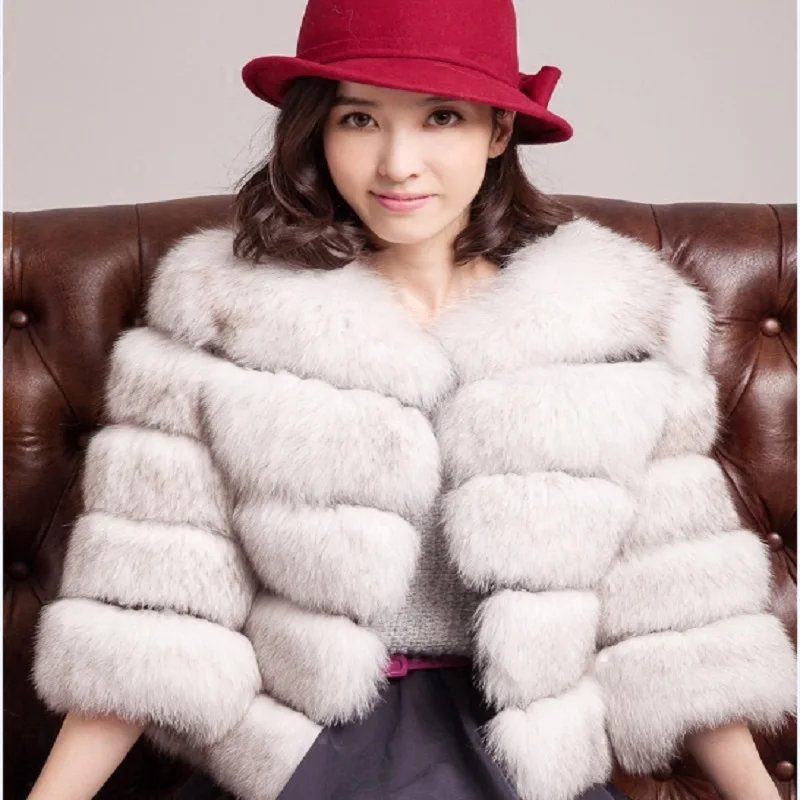 Vintage fluffy Faux Fur Coat Donna Breve Pelliccia Finta Tuta Sportiva Di inverno Cappotto Rosa 2021 Fashionable Winte | Женская одежда