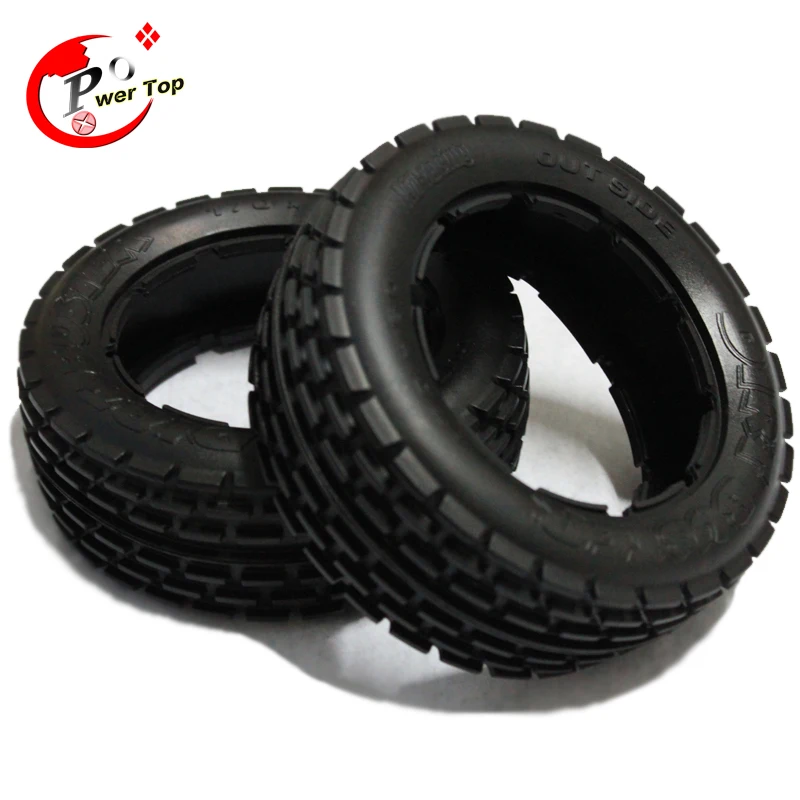 

FVITEU Rubber front dirt tires for 1/5 HPI BAJA 5B Parts Rovan King Motor