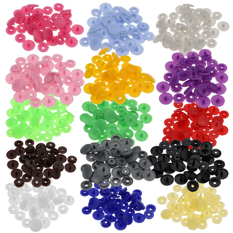 150Pcs Button YOKOYAMA инструмент для установки на кнопке из смолы Sihetun зажим для ручного давления+ 150 шт. пластиковые пряжки зажим для кнопки давления - Цвет: 150Pcs Button