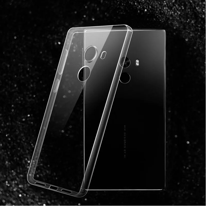 Xiaomi mi mix 2 case cover mix2 back silicone transparent soft TPU capas MOFi original xiaomi 5.99 |