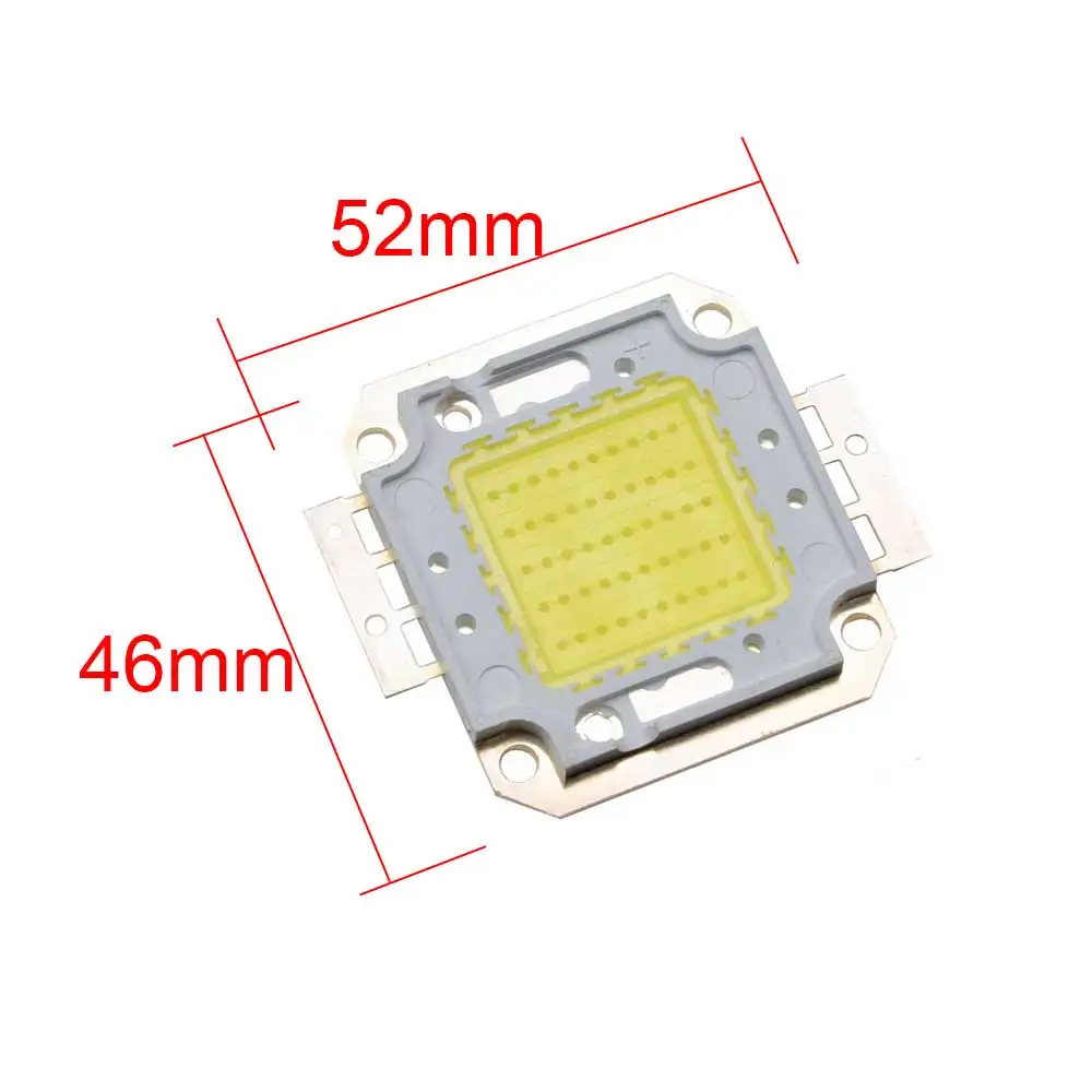 10 шт./упак. 10W 20W 30W 50W 100 Вт белый/теплый белый Оригинальный 38mil epistar светодио дный