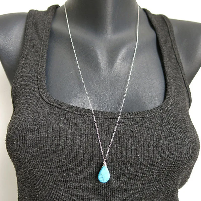 Ожерелье женское с подвеской-крестом модное колье простым покрытием из