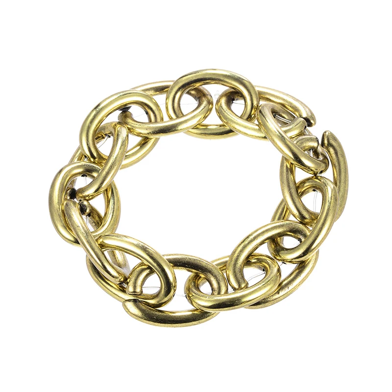 2020 Мода Большой преувеличенный рок блестящие массивные звенья цепи браслеты для