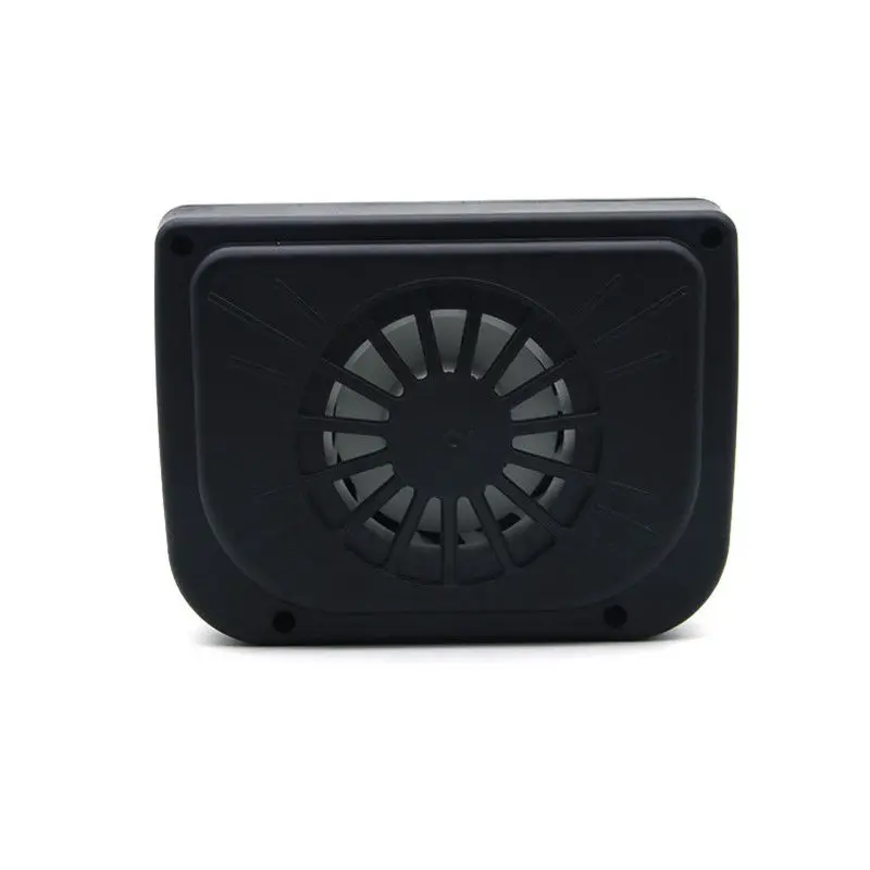 Solar Powered Auto Front/ Rear WIndow Fan 15*11*6cm Eco-Friendly Cooler Exhaust with Rubber Stripping Car Accessories | Автомобили и
