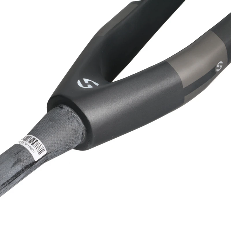 Велосипедная вилка TOSEEK из углеродного волокна коническая жесткая дисковый