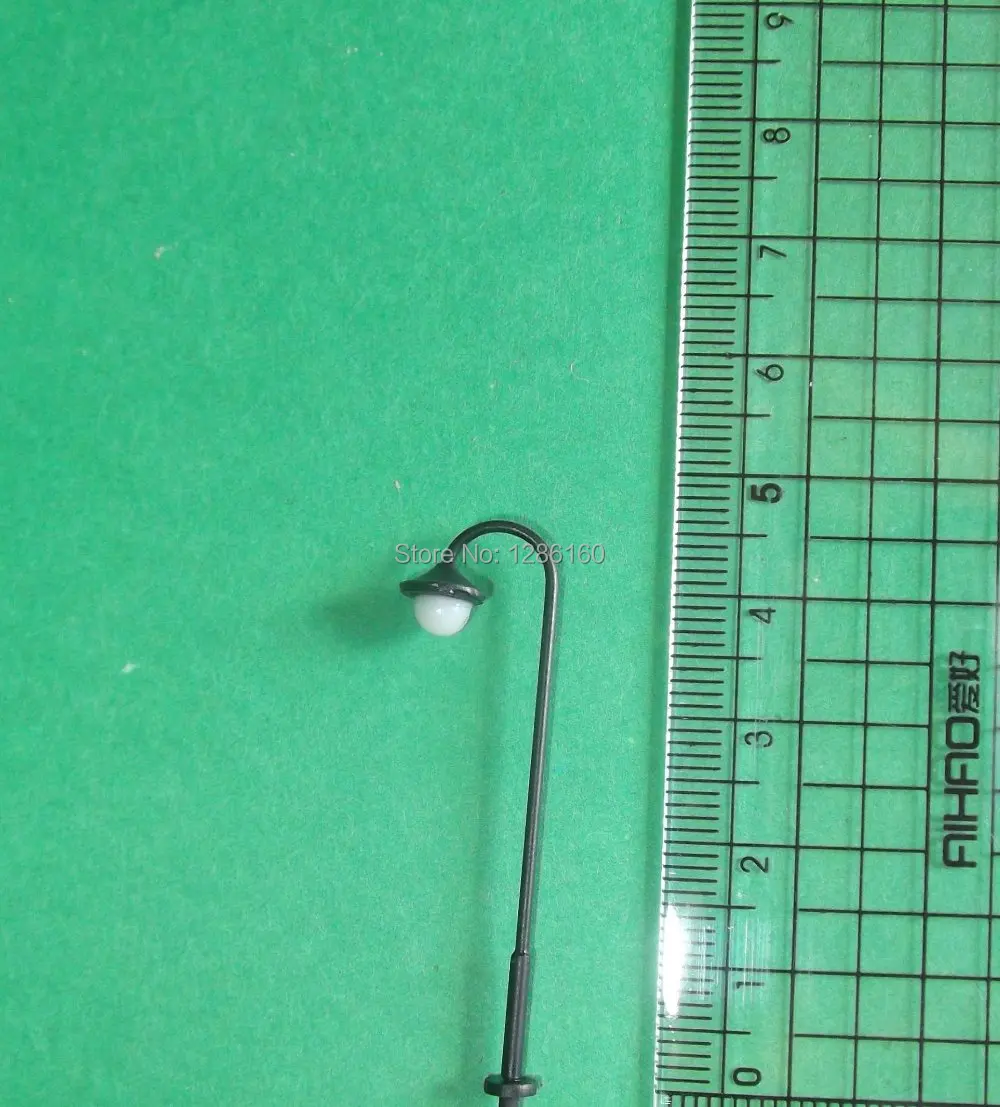 Y9-11 N 10 шт. Масштабная модель 1:160 Железнодорожные огни улицы Садовые лампы Железнодорожные светильники-столбы Парковка Новый.