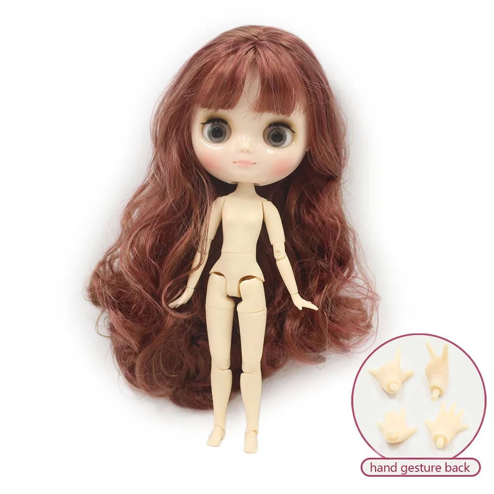 Срединная Блит Кукла Совместное тела с рукой жест 1/8 BJD 20 см модные куклы завод телесного цвета специальный подарок детям - Цвет: like the picture