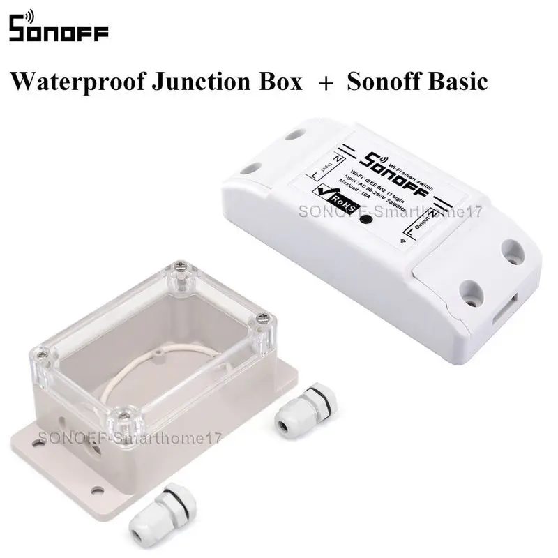 Водонепроницаемый распределительный ящик Sonoff IP66 для умного дома