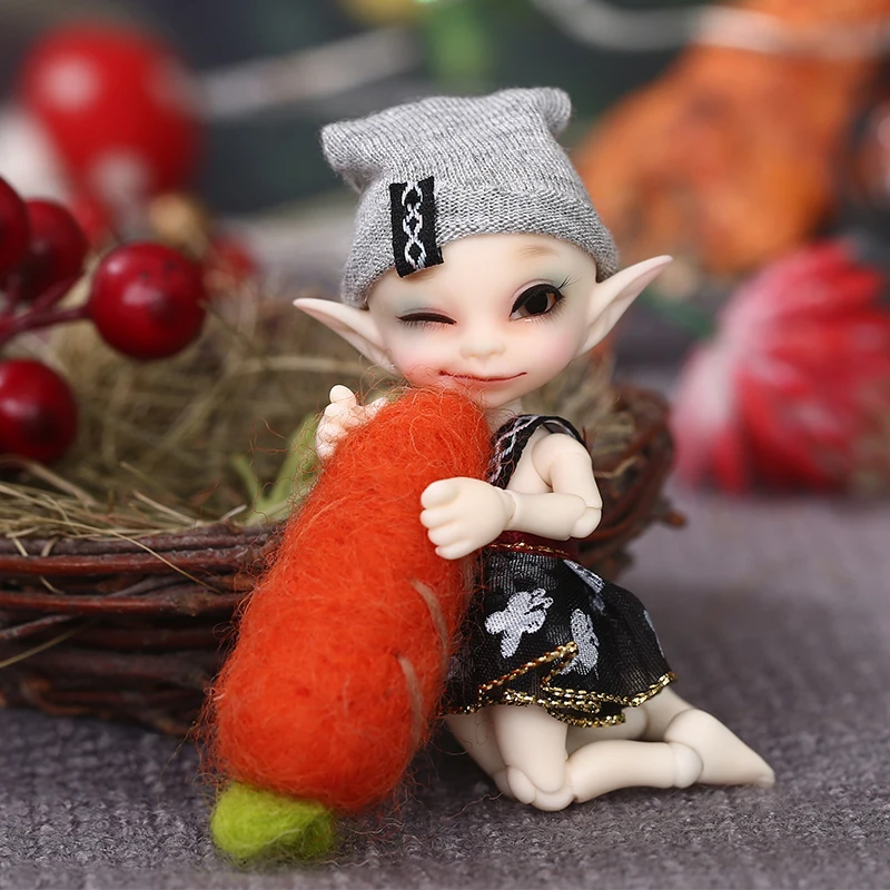Realpuki Papilio сказочная FL BJD кукла 1/13 розовая улыбка эльфы Игрушки для девочек крошечные полимерные шарнирные куклы