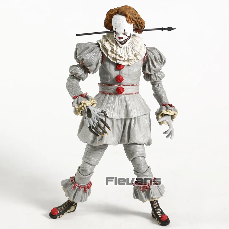 NECA фильм ужасов Стивен Кинг это Pennywise Джокер клоун классический канализационная сцена Pennywise набор аксессуаров ПВХ фигурка игрушка
