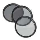 DSLR камера ND2 ND4 ND8 Набор фильтров нейтральная плотность ND фильтр для цифровой камеры объектив для Cannon Nikon Sony Pentax Fujifilm