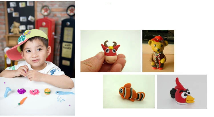 24 цвета Fimo Полимерная глина воздушный сухой Пластилин светильник мягкий пластилин для моделирования прыжки Пластилин «сделай сам» обучающая игрушка