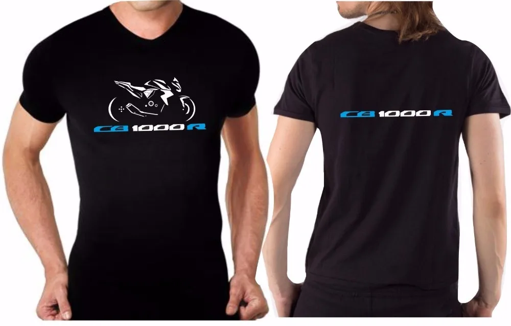 

2019 Summer O-Neck Tops Male Summer New Men 100% Cotton Hot Sale T Shirt Maglia Per Moto CB 1000R funny Tee shirt