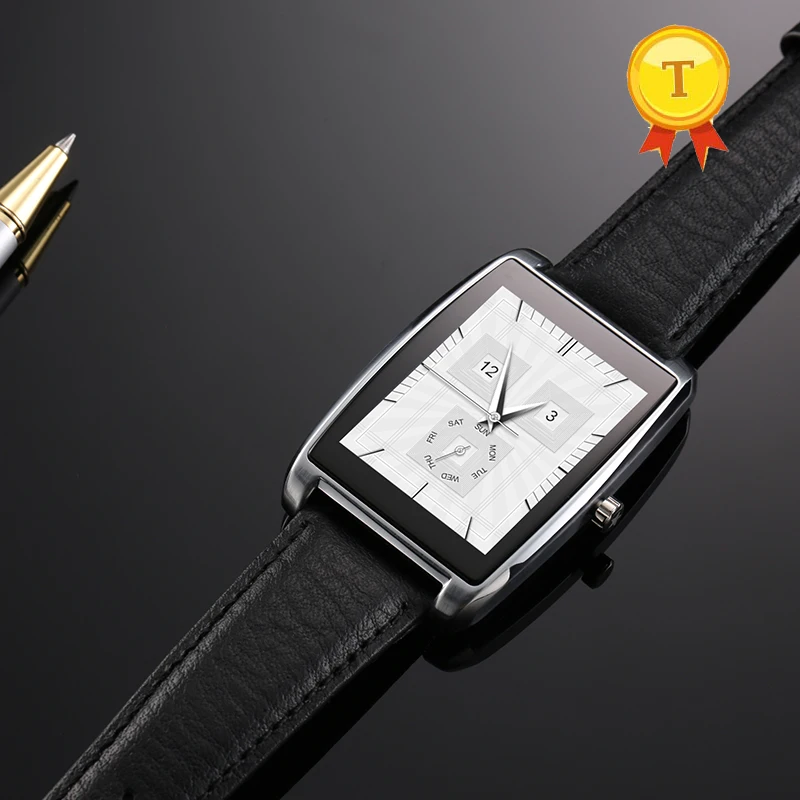 

Luxury leather belt Bluetooth Smart Watch For woman man BT4.0 phonewatch smartwatch saat Support Pedometer Sleep Heart Rate
