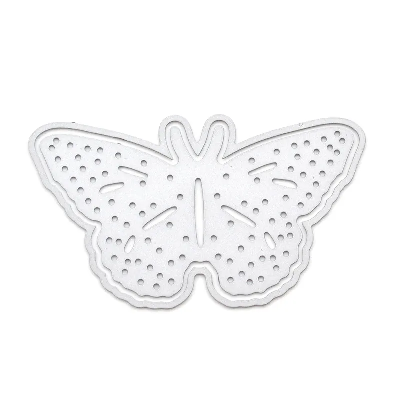 

2Pcs/lot New Metal Butterfly Cutting Dies For DIY Scrapbooking Album Decorative Embossing Folder Paper Cards