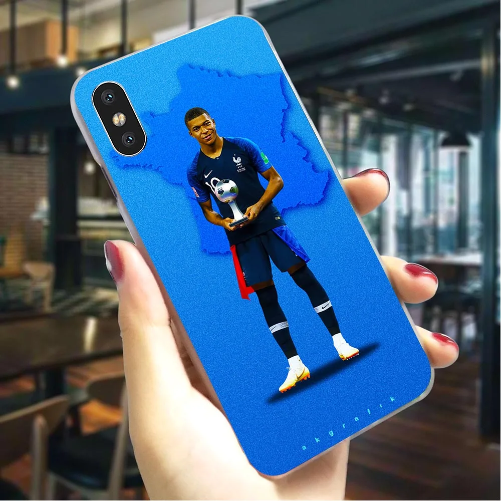 K1025211 Kylian Mbappe чехол для телефона для Apple iPhone 7 Plus 5 5S SE 6 6 S/6 6S Plus 7 8/8 Plus X XS XR Xs Max жесткий чехол Гибридный - Цвет: K1025211