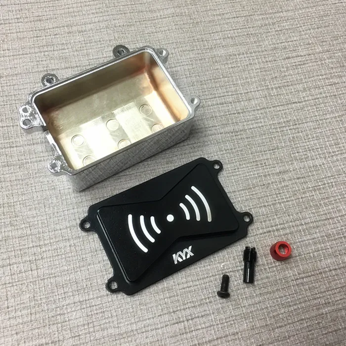 

CNC machined all metal receiver waterproof box For AXIAL SCX10
