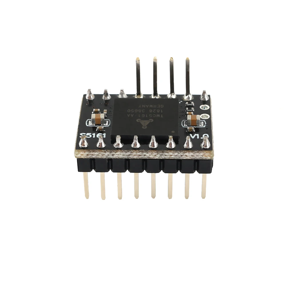 2 шт. TMC5161 V1.0 SPI Драйвер шагового двигателя высокой мощности 3.5A бесшумный драйвер StepStick для Nema 17 23 Замена двигателя TMC5160 VS TMC2130