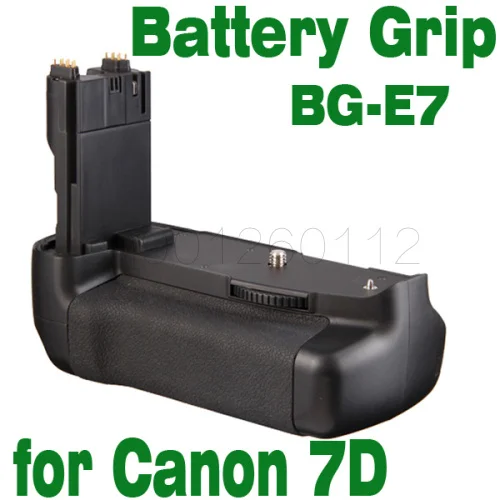 Вертикальная Батарейная ручка для Canon EF 7D BG E7 с держателем батареи AA|Батарейные