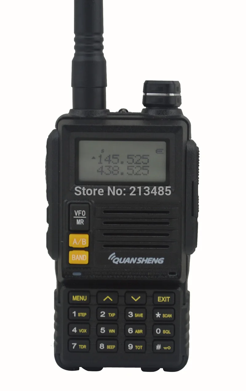 QUANSHENG TG-45UV 400-480MHz &amp 136-174MHz Dual Band 6W 128CH Portable Two-way Radio | Мобильные телефоны и аксессуары