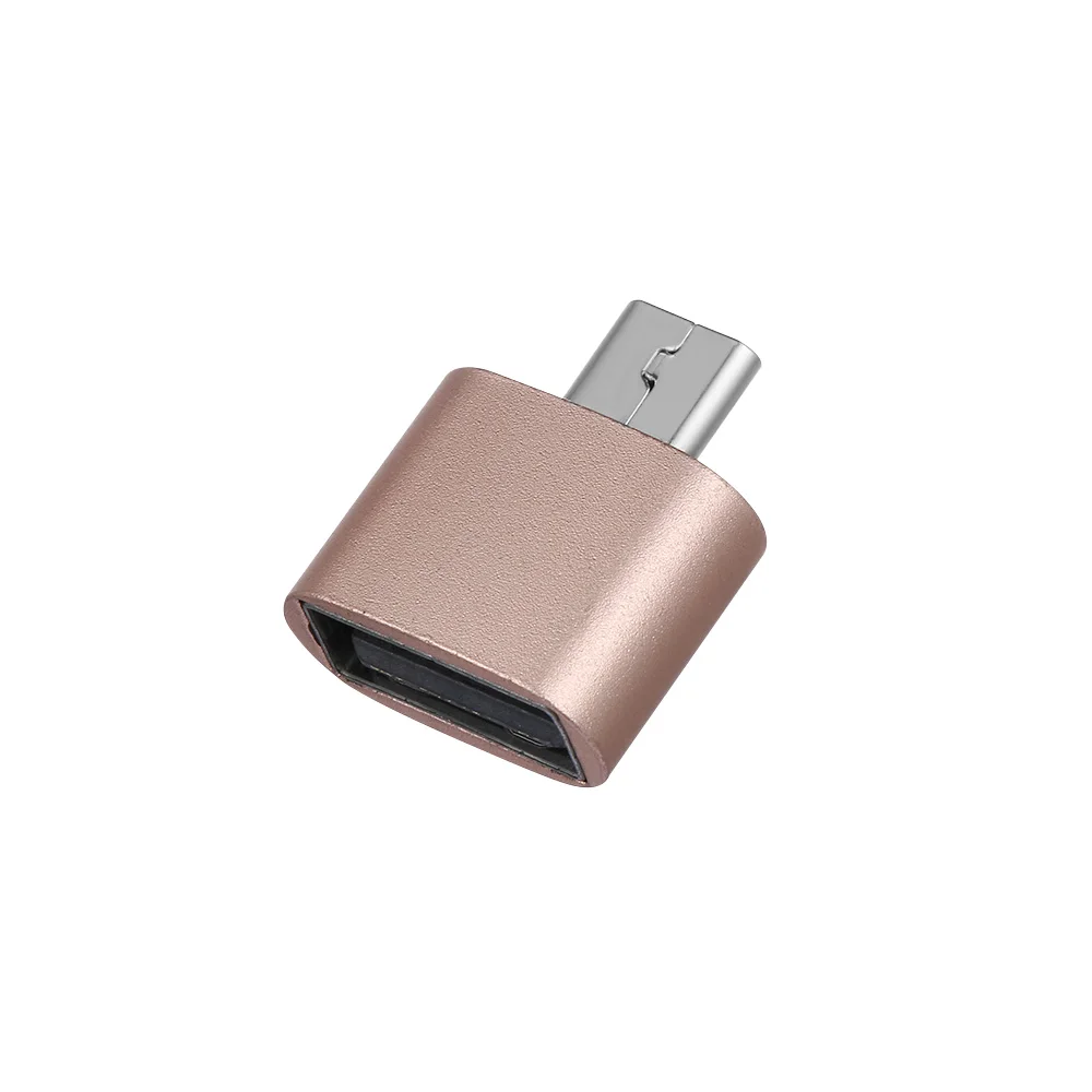 4 шт. металлический USB-C 3,1 type C к USB 3,0 адаптер конвертера otg для смартфонов Android otg адаптер Аксессуары