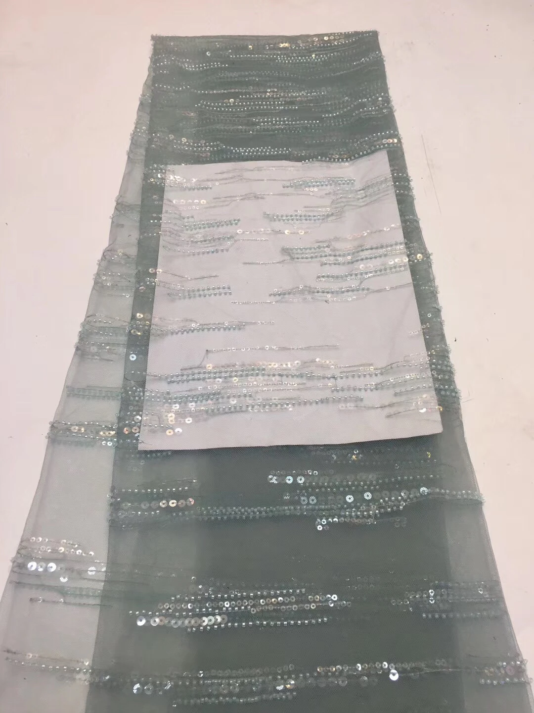 

2019 high quality Nigeria lace fabric latest African sequin lace fabric bridal lace French net lace fabric ZX31901