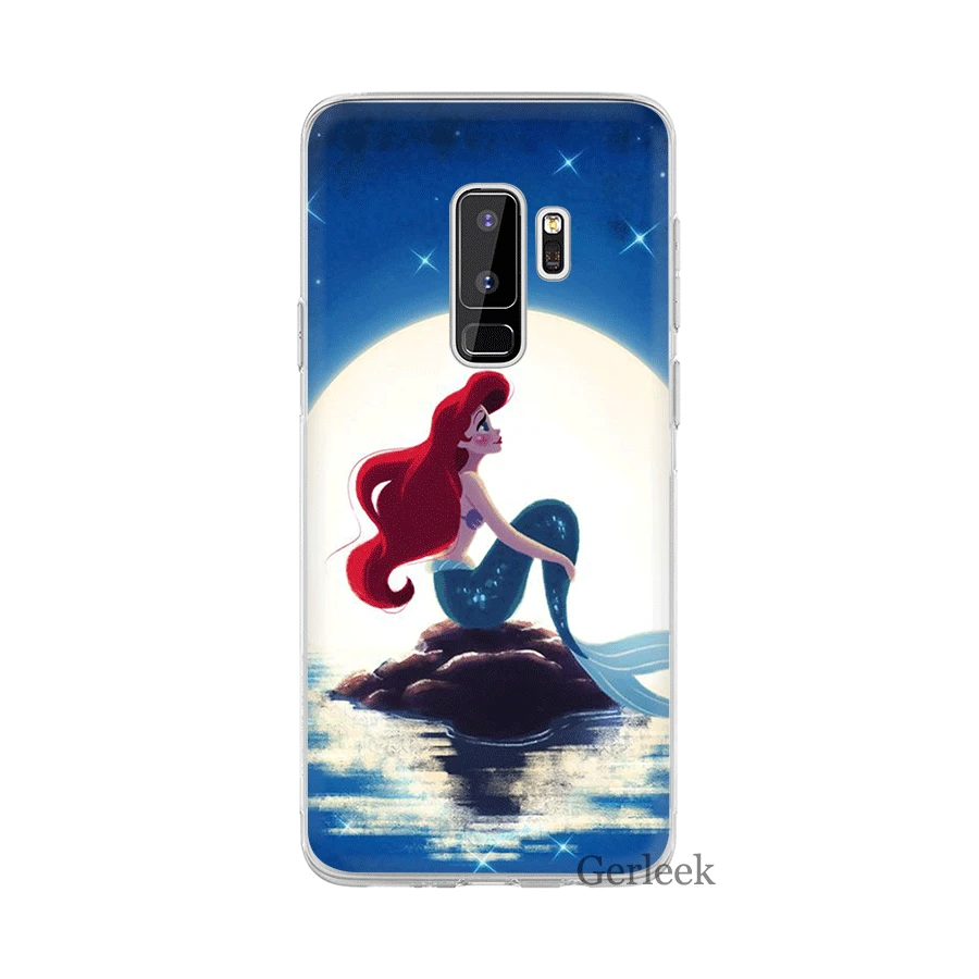 Чехол Desxz Ариэль Русалочка для Samsung Galaxy S3 S4 S5 S6 S7 Edge S8 S9 S10 Plus S10e | Мобильные телефоны