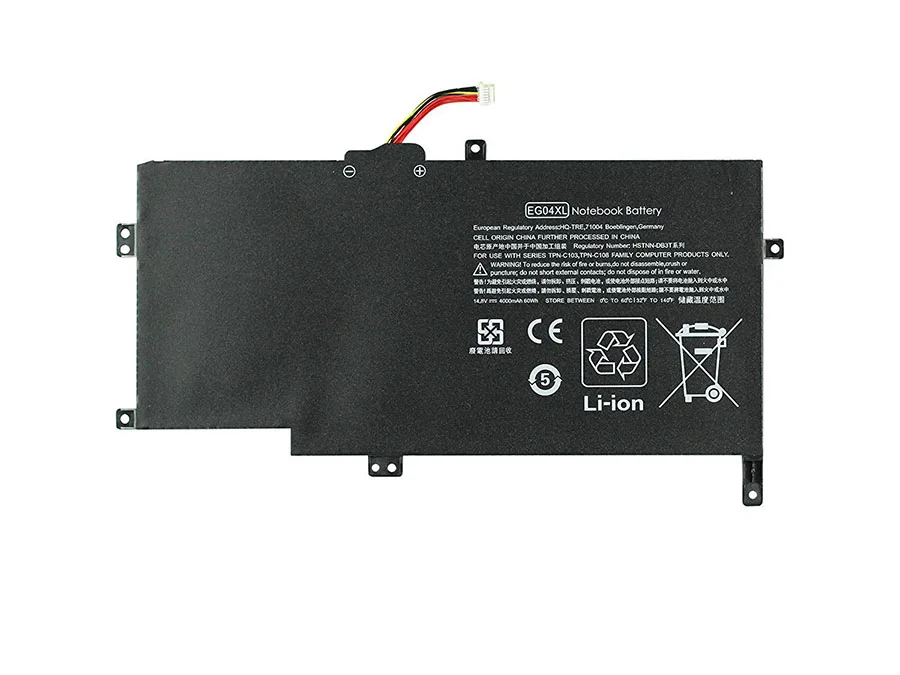 4000 мАч 14,8 v Аккумулятор для ноутбука Hp EG04XL HSTNN-IB3T Envy 6-1000sg 1001tx 1016TX 1003TU 1015TX 1005TXx 1002TU 1090SE